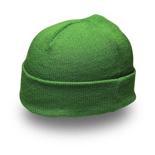 KNITTED BEANIE EMERALD