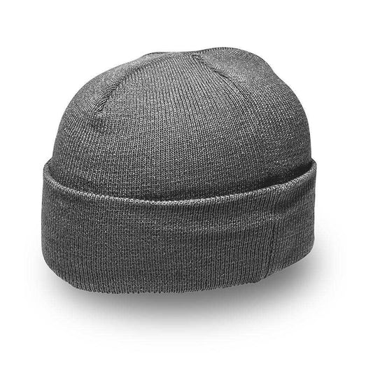 KNITTED BEANIE CHARCOAL
